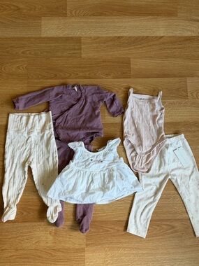 Bundle of Baby Girl Clothes (Ralph Lauren, Quincy Mae, Jamie Kay, Kendi, H&M)